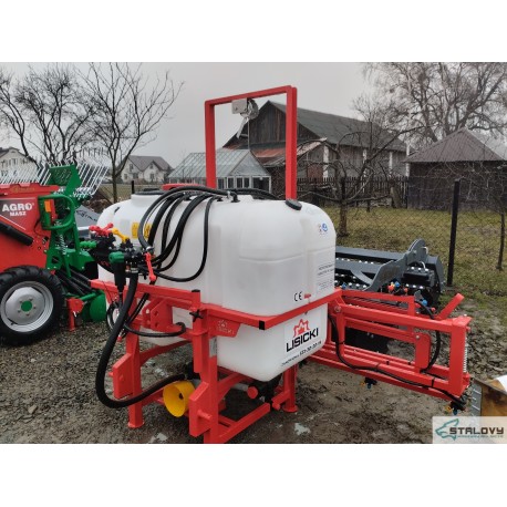 Opryskiwacz  600 litrów 12m Stabilizacja hydrauliczna końcówka potrójna LISICKI